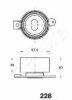 ASHIKA 45-02-228 Tensioner, timing belt